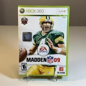 Madden NFL 09‎ Xbox 360 Video Game - Good Condition Tested